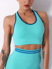 Women's U-Neck Sports Bra for Workouts