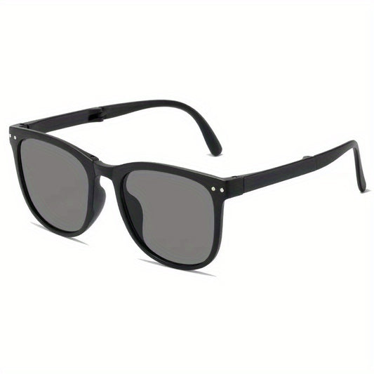 Cat Eye Foldable Sunglasses For Women Men Portable Outdoor Eyewear