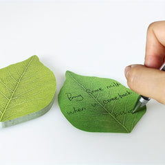 50pcs Leaf Sticker Small Fresh Tree Leaf Sticker Anti Forgetting Reminder DIY