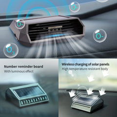 Solar Car Air Purifier Eliminates Odor Nightlight