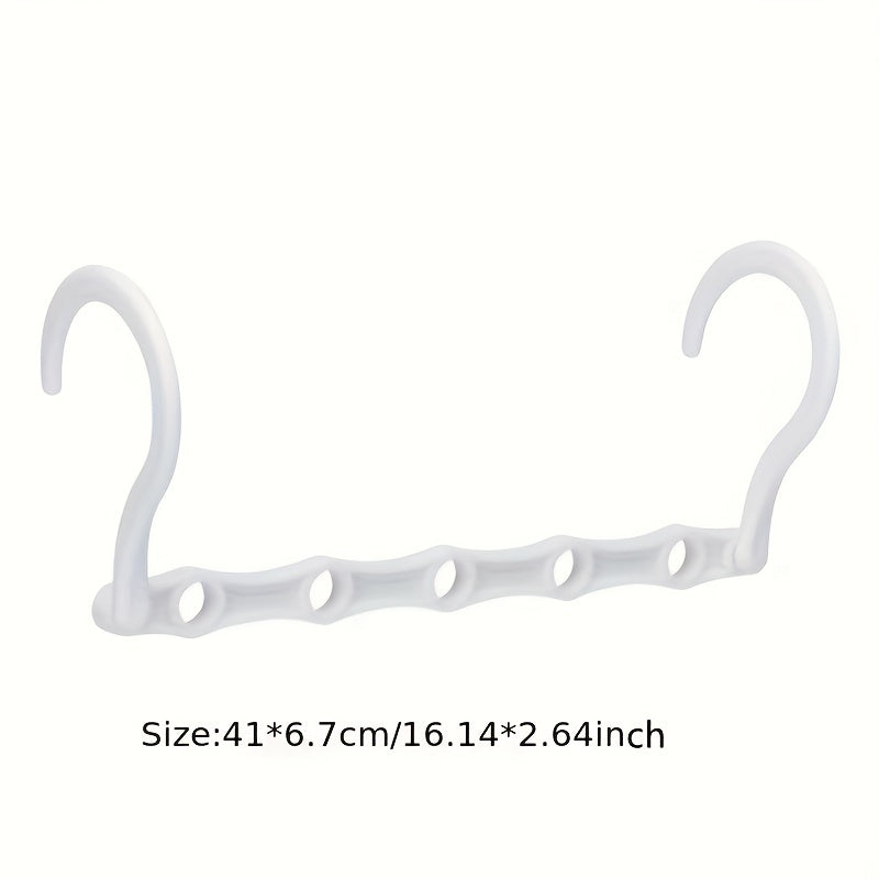 5pcs Foldable Magic Clothes Hanger Multifunctional Storage Clothes Hanger