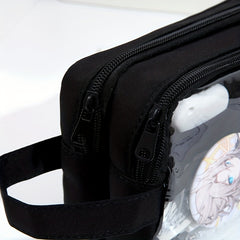 Large Capacity Pencil Case Handheld Pencil Case Stationery Case
