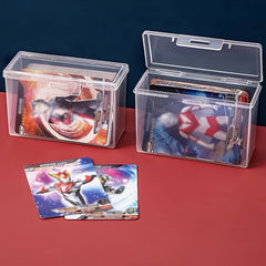 2pcs Business Card Organizer Card Collection Box Business Card Holder Organizer