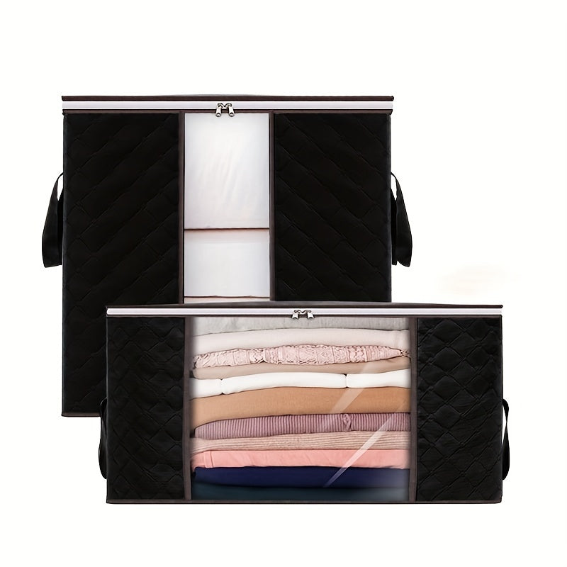 Foldable Clothing Storage Box for Clothes Blankets Quilts Sheets Pillows & Toys
