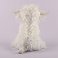 Highland Cow Plush Toy Soft Stuffed Animal Cow Plushie Baby Toys