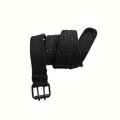 Men's Casual Sport Belt Double Row Holes