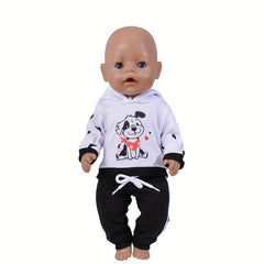 Girls Rompers Set 17 18 Inch dolls Birthday Holiday Clothes, Doll Not Included