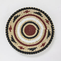Dandelion Straw Rope Woven Storage Basket Vegetable Basket