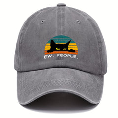 Casual Washed Cotton Baseball Cap Sun Hat Men Women