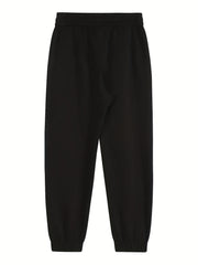 Vlove Men's Active Joggers with Stretchy Fabric and Print Sweatpants