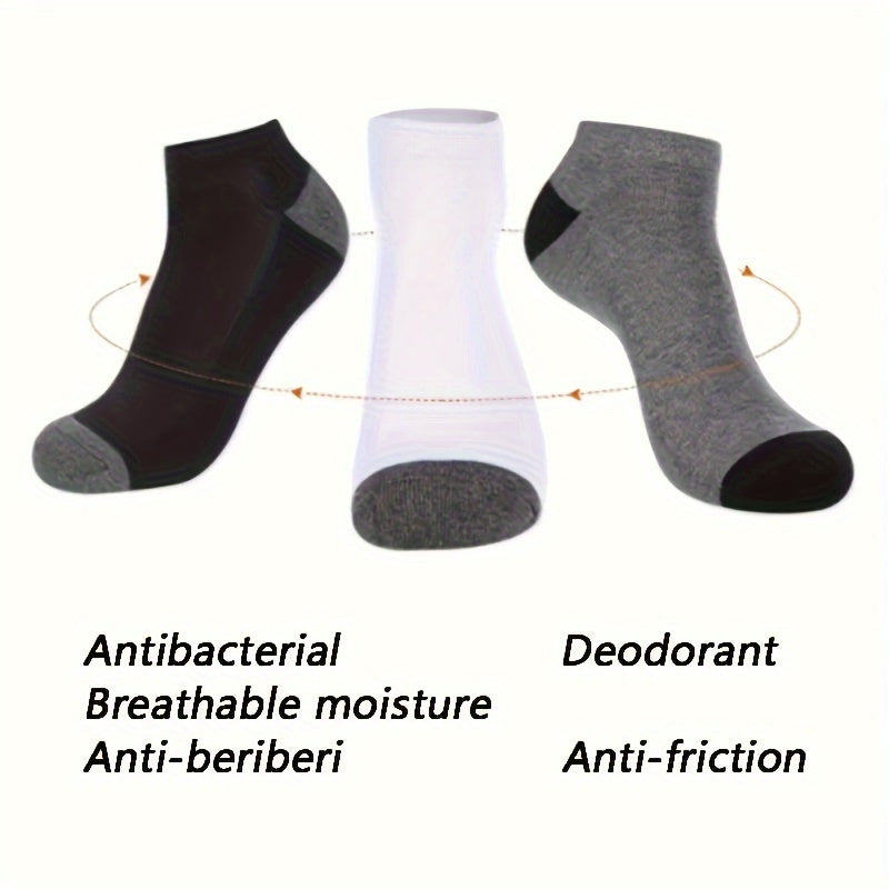 Men's Ankle Sport Socks for Basketball Training Running