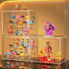 Handheld Storage Box Blind Box Display Rack Doll Acrylic Display Box