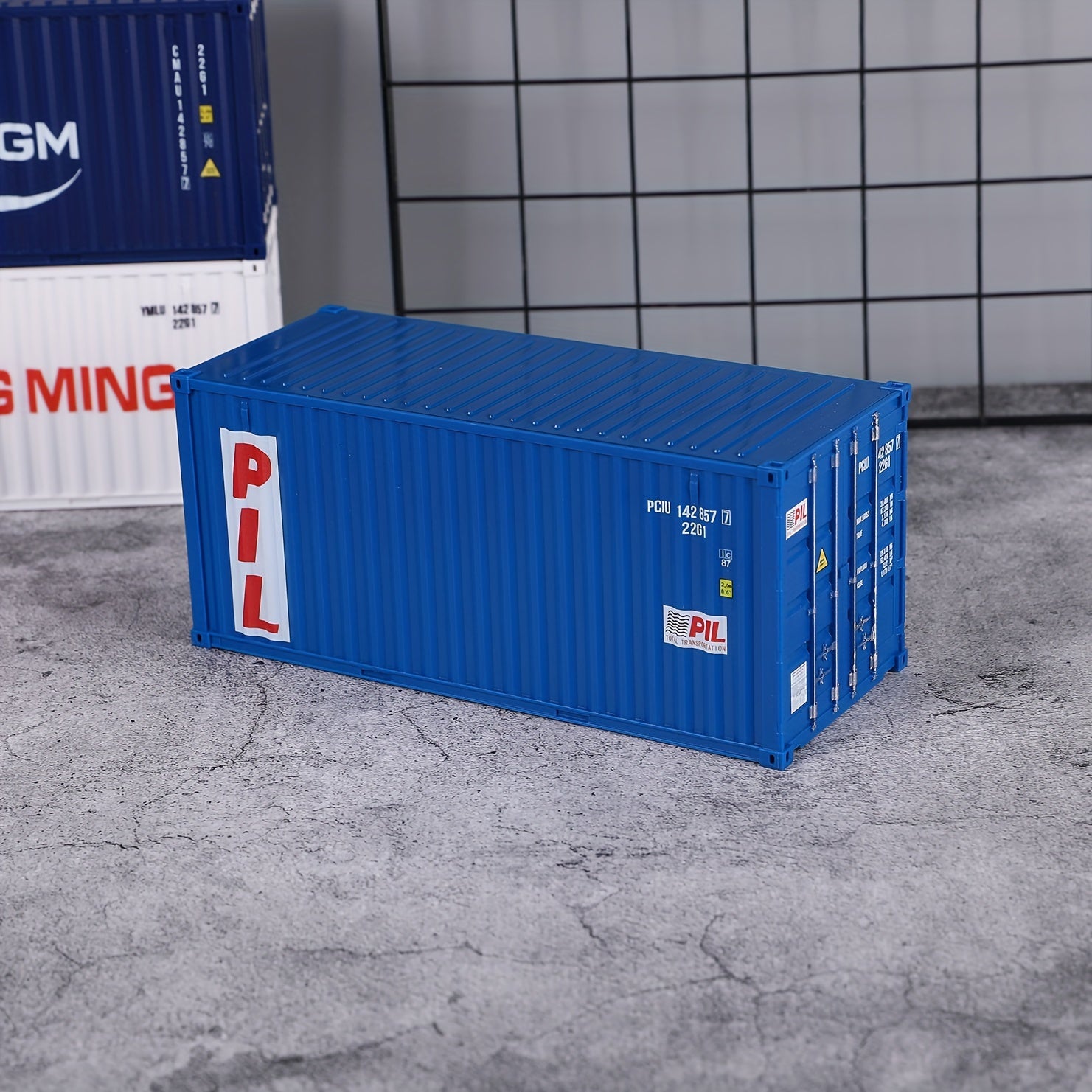 Industrial Style Desktop Storage Box Cabinet Model