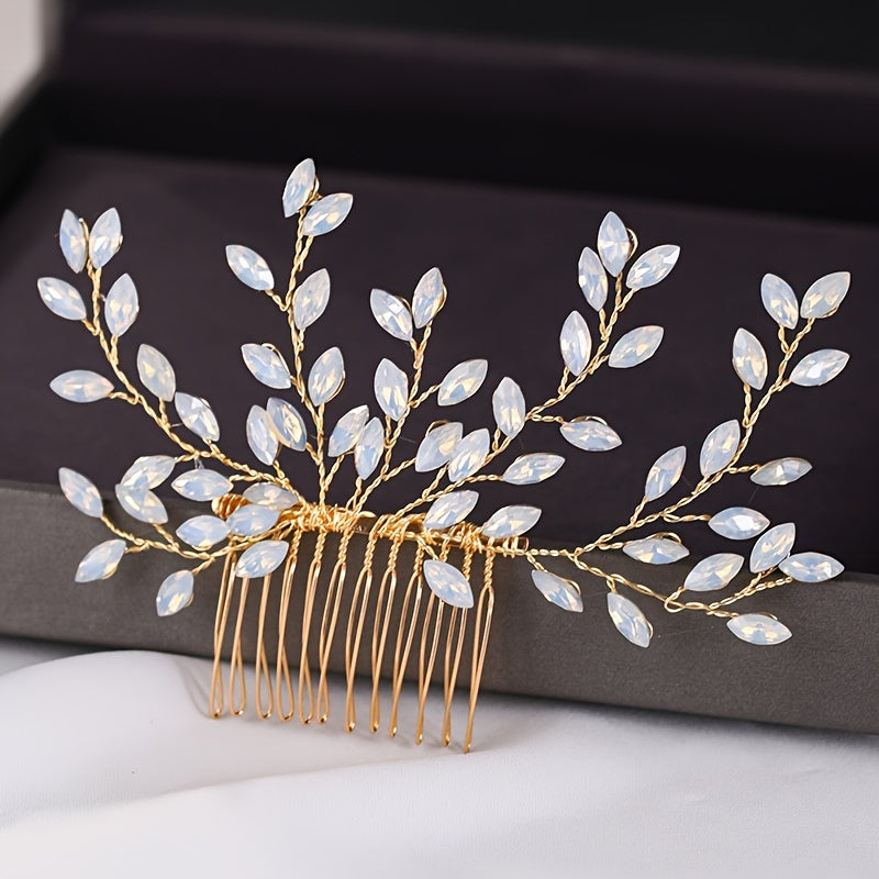 Faux Pearl Bridal Hair Comb Wedding Hair Accessory