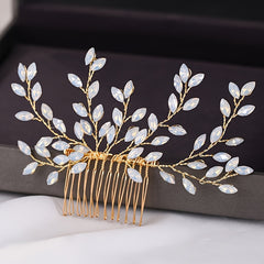 Faux Pearl Bridal Hair Comb Wedding Hair Accessory