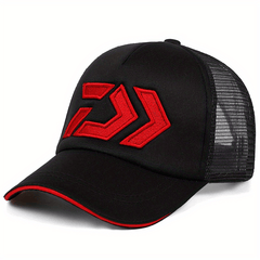 Fishing Embroidery Baseball Cap Outdoor Sports Fishing Sun Hat