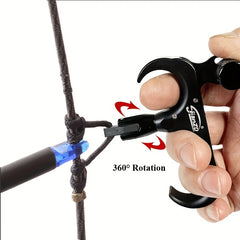 3-Finger Archery Thumb Release for Compound Bows