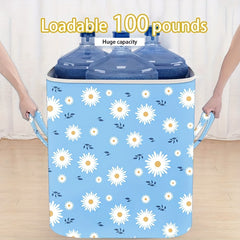 Floral Foldable Drawer Storage Bag Large Moving Bag Space Saver Organ