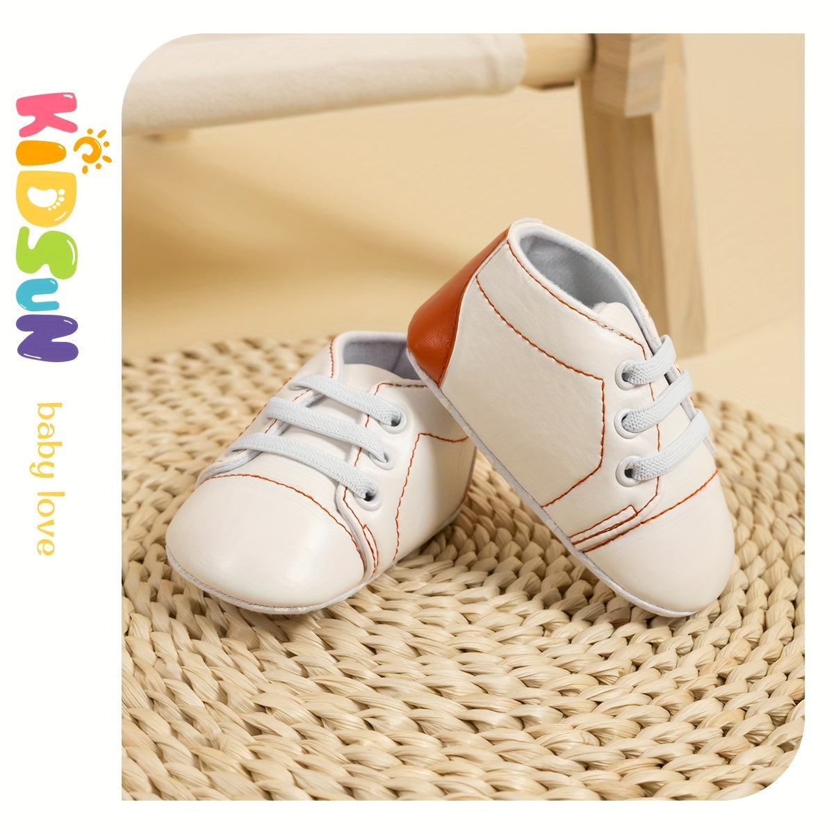 Baby Girls Lightweight Non Slip Sneakers All Seasons