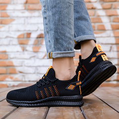 Breathable Steel Toe Work Shoes Anti-Skid