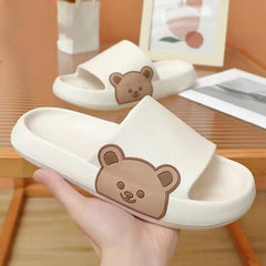 Men's Bear Cloud Slides Non-slip House Shoes