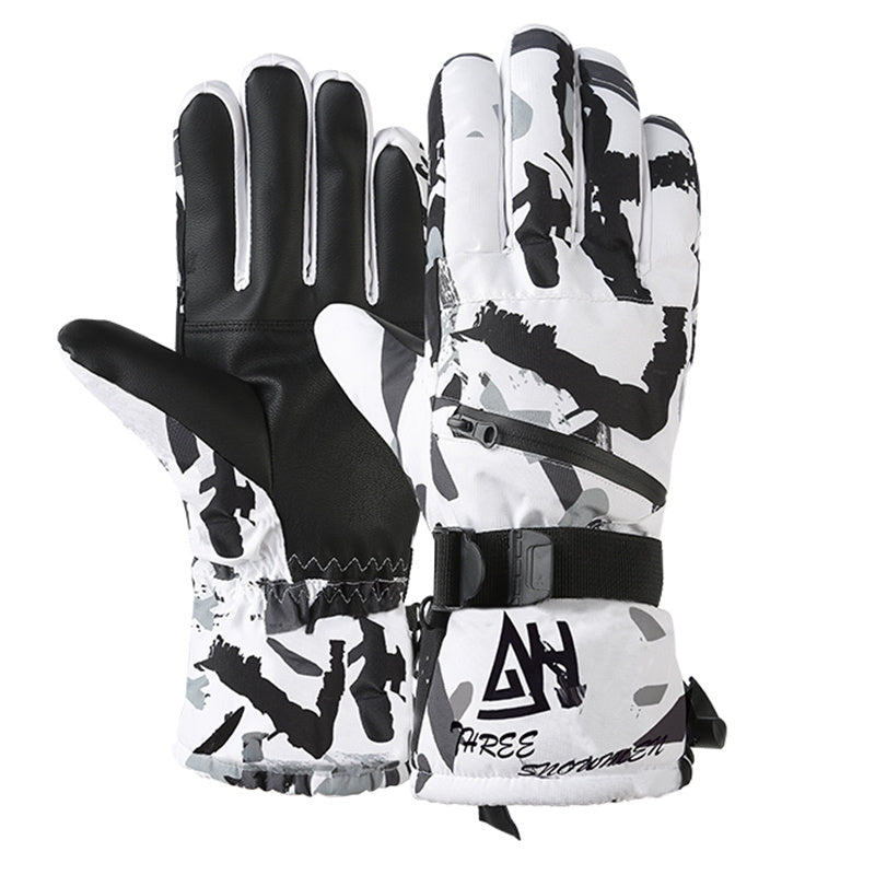 Warm Winter Cycling Gloves Thermal Insulated Windproof & Water Resistant