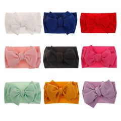 Bow Wide Headband Elastic Hair Band For Baby Boys and Girls