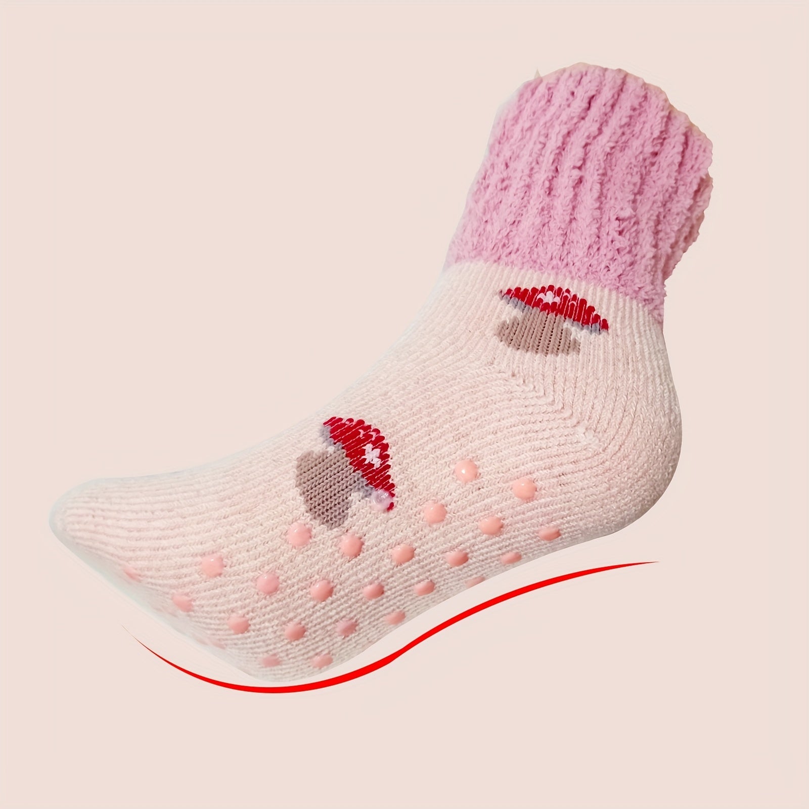Cozy Fleece Lining Christmas Socks