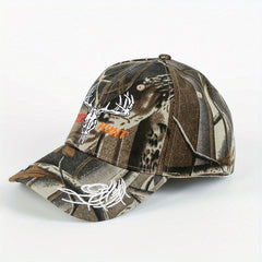 Unisex Sunshade Adjustable Baseball Cap with Big Head Pattern