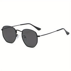 Hexagon Polarized Sunglasses UV Protection for Traveling Party Outdoor