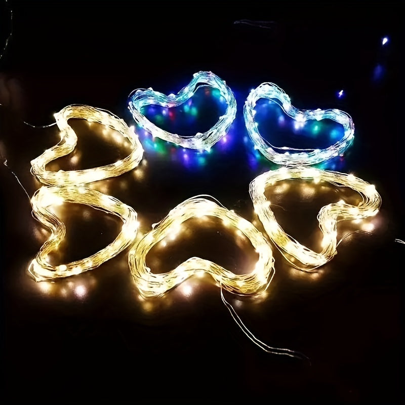 3pcs Waterproof Mini Copper Wire LED Fairy String Light