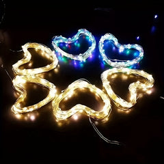 3pcs Waterproof Mini Copper Wire LED Fairy String Light