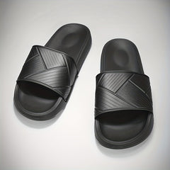 Men's Lightweight Non Slip Slides Open Toe Shoes