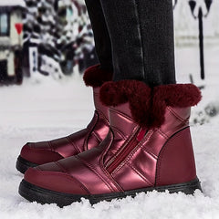Women's Waterproof Snow Boots Non slip Winter Warm Hiking Boots
