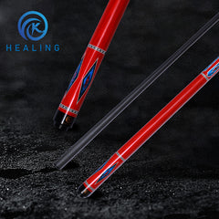 High Carbon Fiber Billiard Cue Stick 58in Length Hardness H