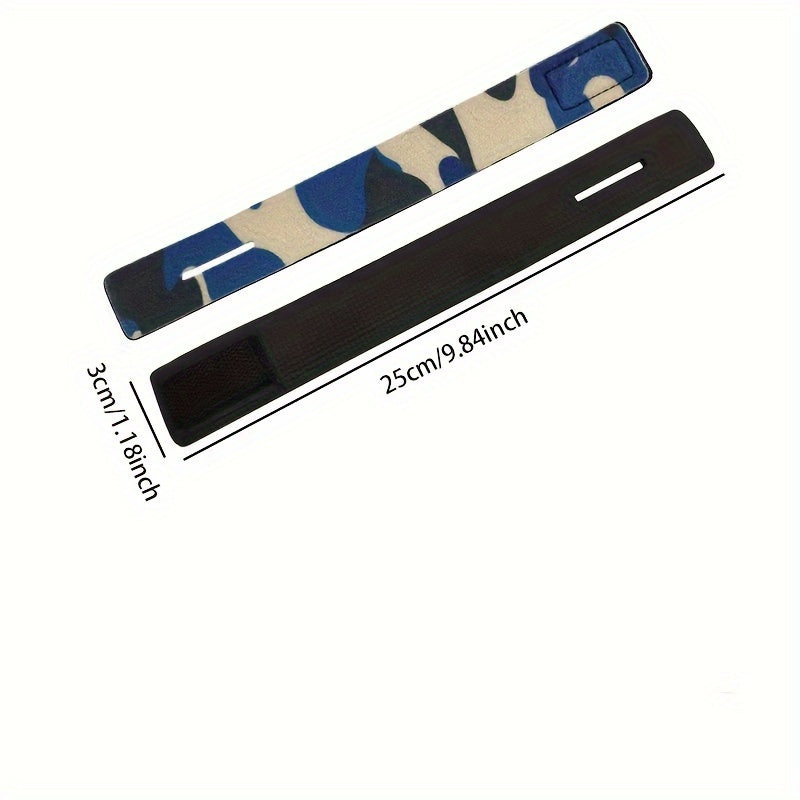 2pcs Fishing Rod Tie Strap Fixing Warp Band