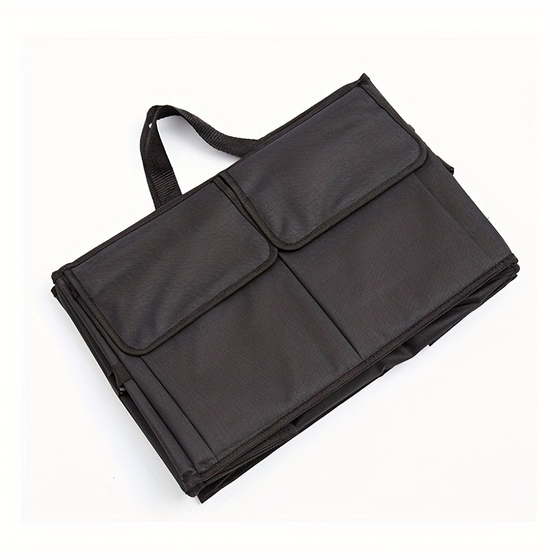 Large Capacity Car Trunk Organizer Foldable Cargo Storage Box