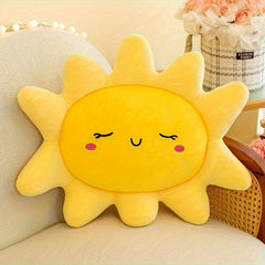 Leisure Style Sunflower Plush Toy Smiling Face Soft Plush Material Mixed Colors