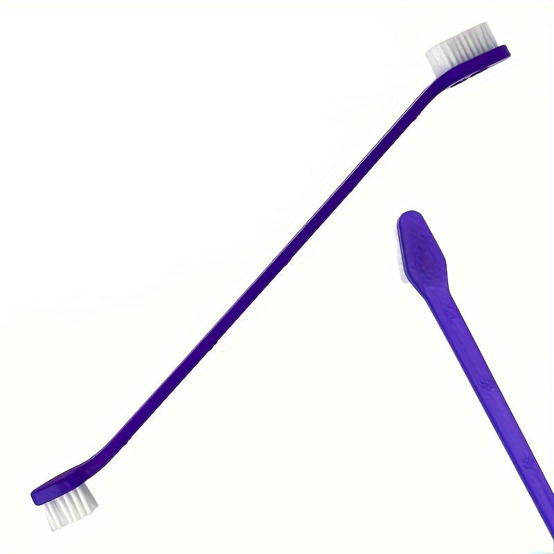 Pet Cleaning Set: Dog Toothpaste, Double-Headed Toothbrush, Finger Cover Brush