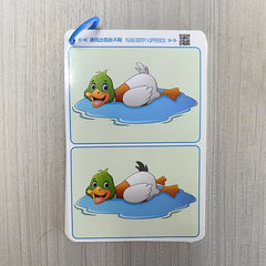Kids Interactive Find the Differences Game Book - Improve Attention & Learning