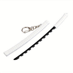 Mini Toy Samurai Key Chain Metal Sword Keychain Model Alloy Keychain For Men