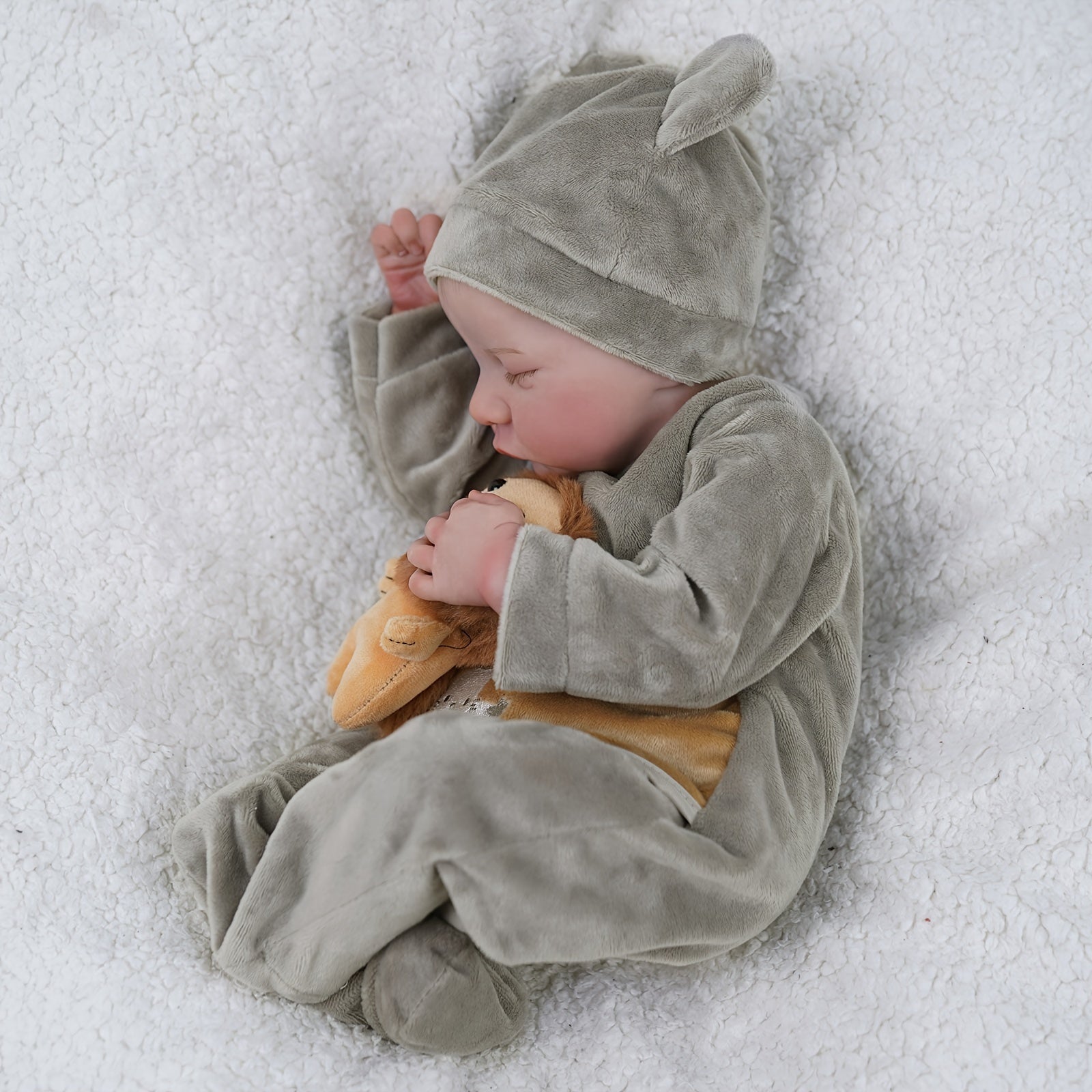 20" Levi Reborn Baby Doll - Realistic Full Vinyl Newborn Washable Doll
