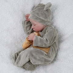 20" Levi Reborn Baby Doll - Realistic Full Vinyl Newborn Washable Doll