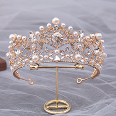 Rhinestone Crown Hairband Bridal Wedding Tiara