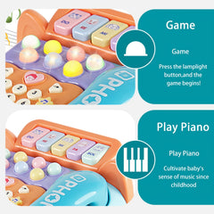 Baby Musical Phone Car Toy Educational Early Education Simulation Machine