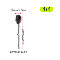 20 32 Cm Quick Ratchet Wrench Two Way Ratchet Socket Plate Handle Extension