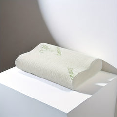 Bamboo Pattern Memory Foam Neck Pillow for Sleeping