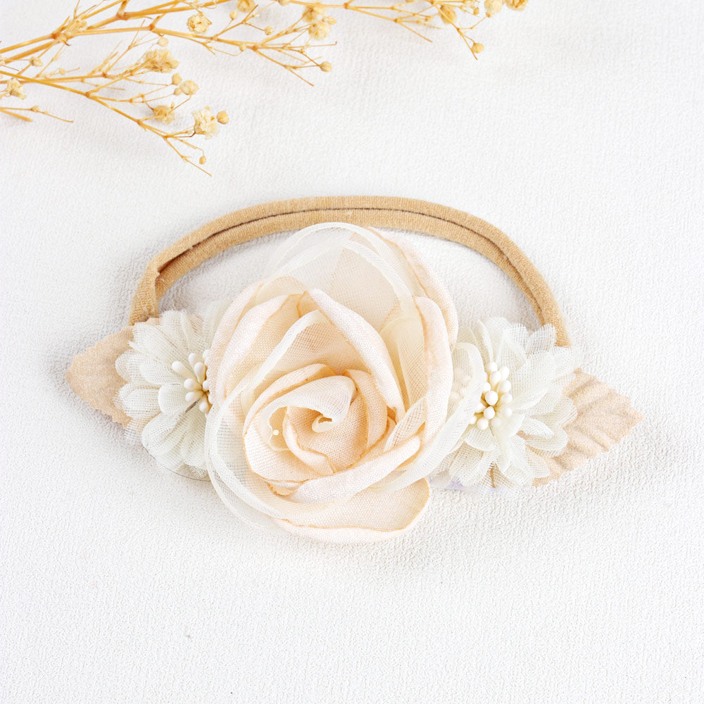 Cute Floral Headbands for Baby Girls Soft Hair Accessories