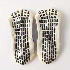 Polka Dot Sports Socks - Comfy & Breathable Non slip Women's Stockings