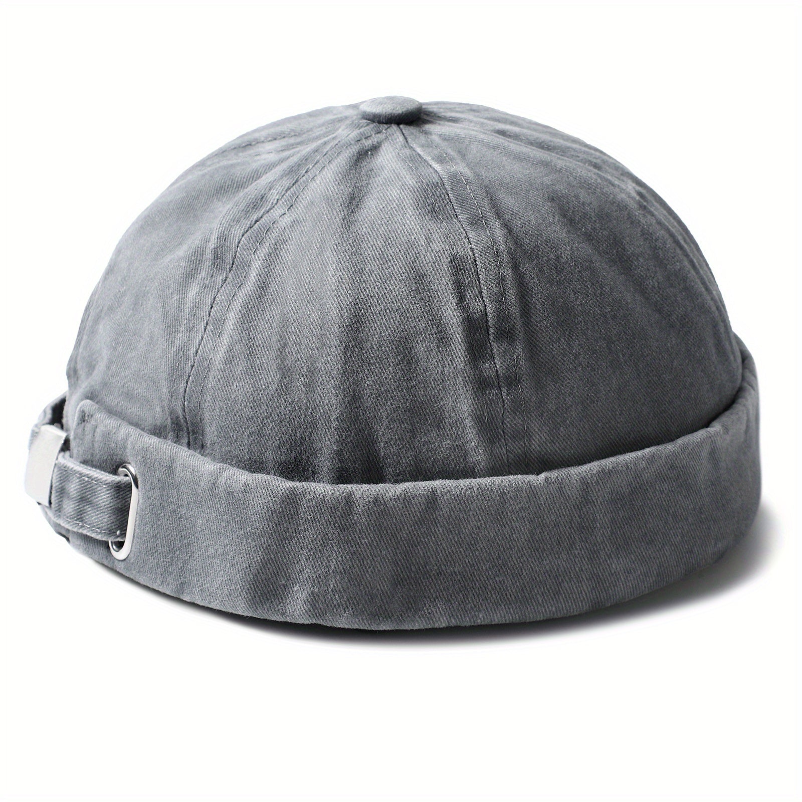 Washed Melon Leather Hat Hip Hop Hat Summer Beanie Hat